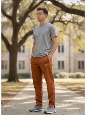 Nike | Men's L | Burnt Orange Track Pants